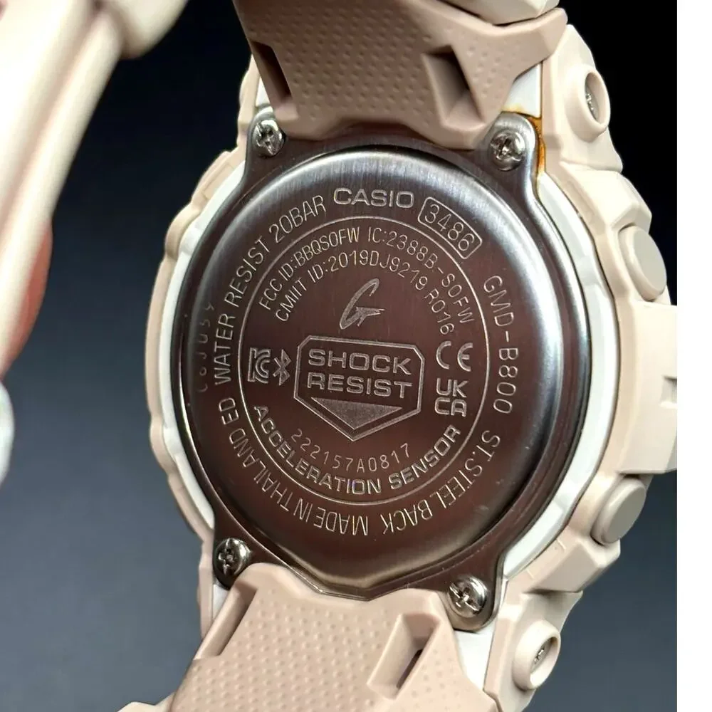 Casio G-Shock GMD-B800-4 G-SQUAD Bluetooth Step Tracker Women’s Watch